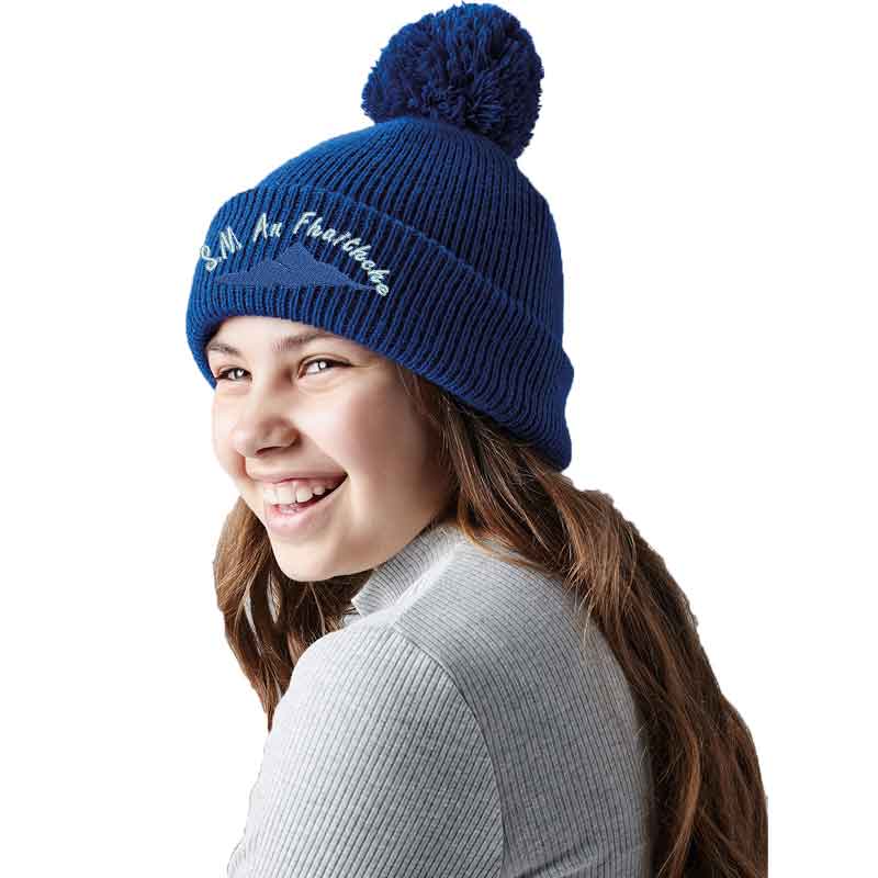 Junior reflective bobble beanie - Personalise It