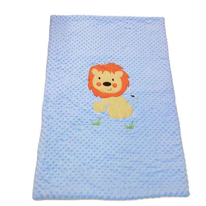 Dimple Blanket with Large Motif, Personalised Gift