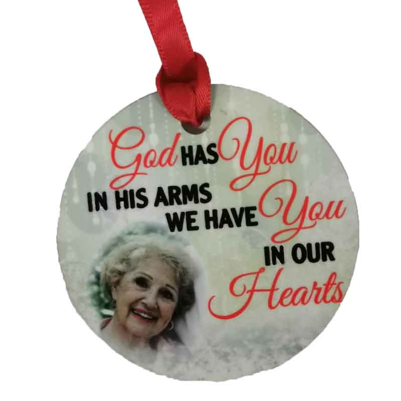 Memorial photo Decoration, Personalised Gift