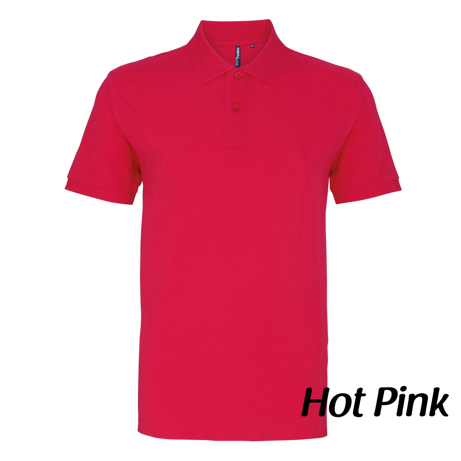 Asquith & Fox Mens Polo - Personalise It