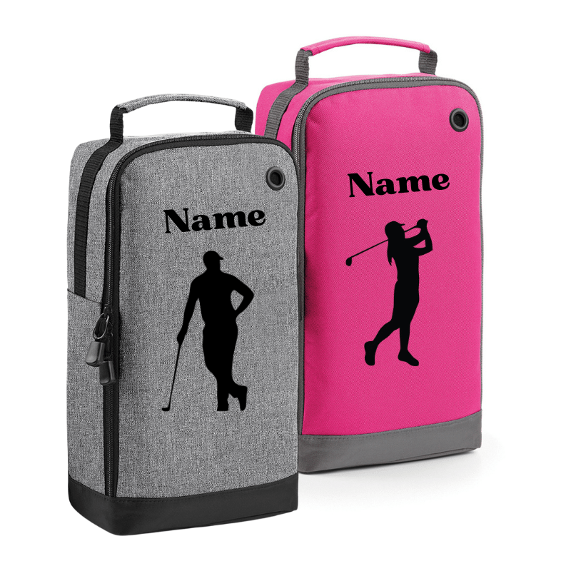 Personalised golf shoe discount bag