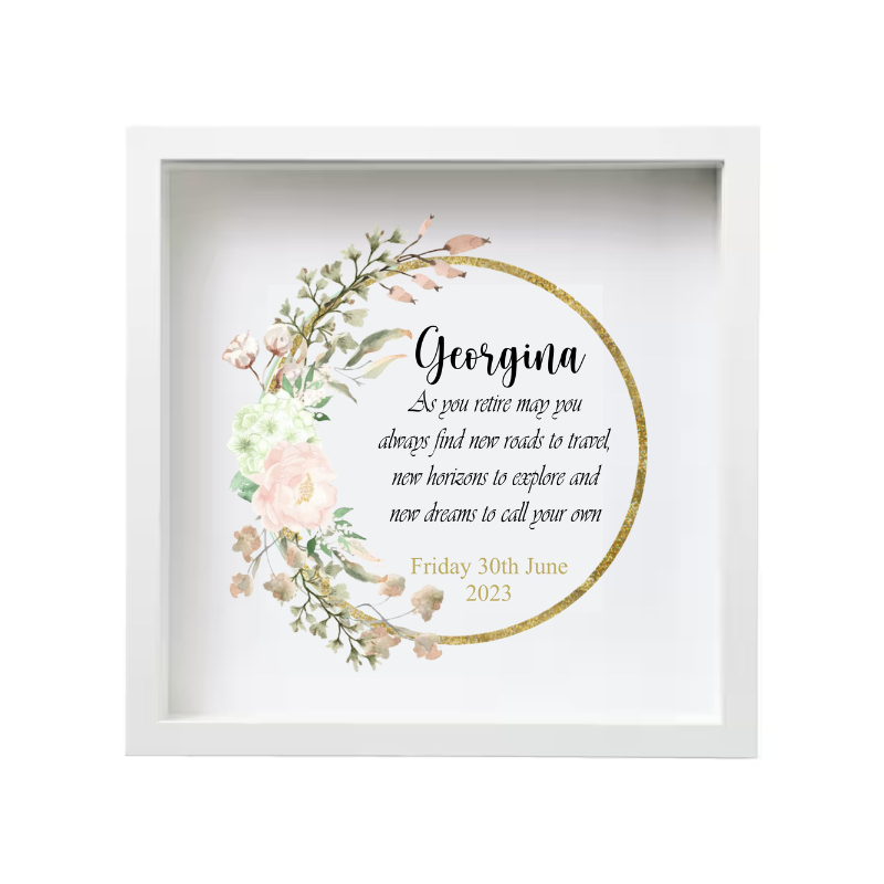 Retirement Frame, Personalised Gift