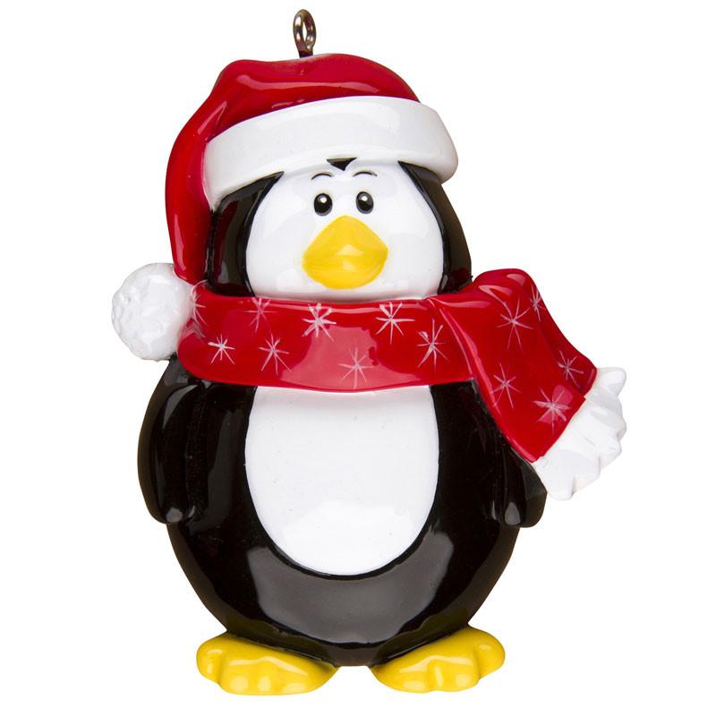 Penguin Christmas Decoration - Personalise It