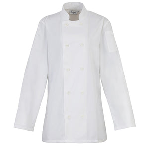 Women's Long sleeve Chefs Jacket, Personalised Gift