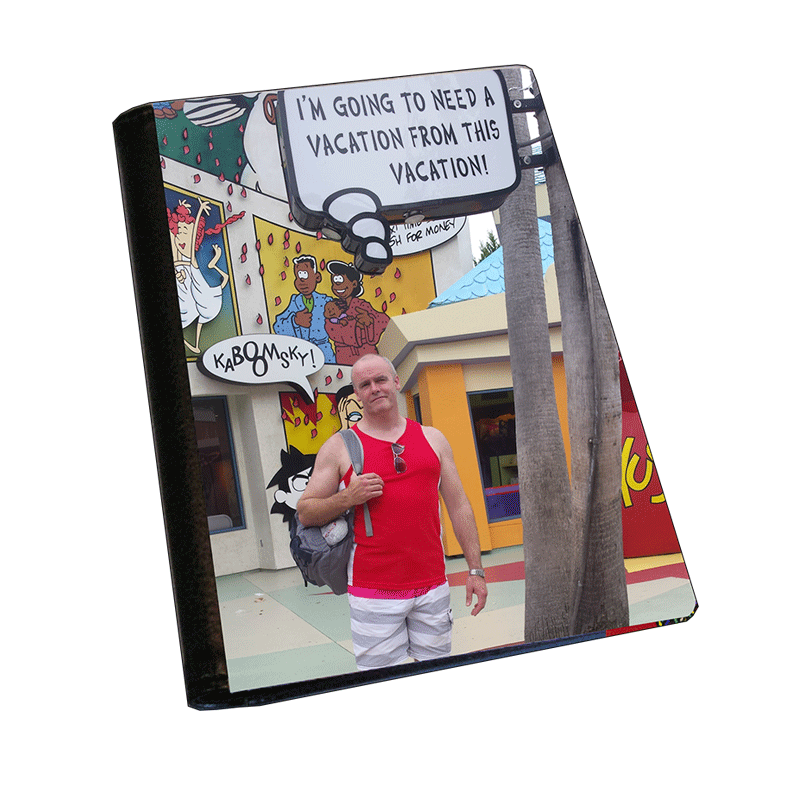 Photo Passport Cover. Personalised Gift