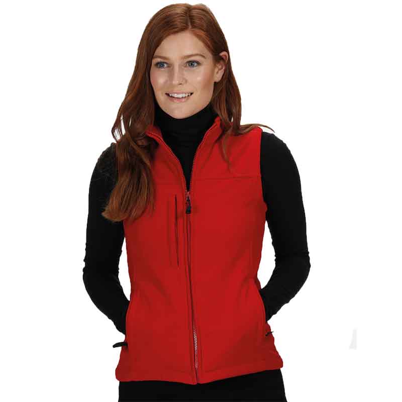 Womens Flux Softshell Bodywarmer, personalised Gift