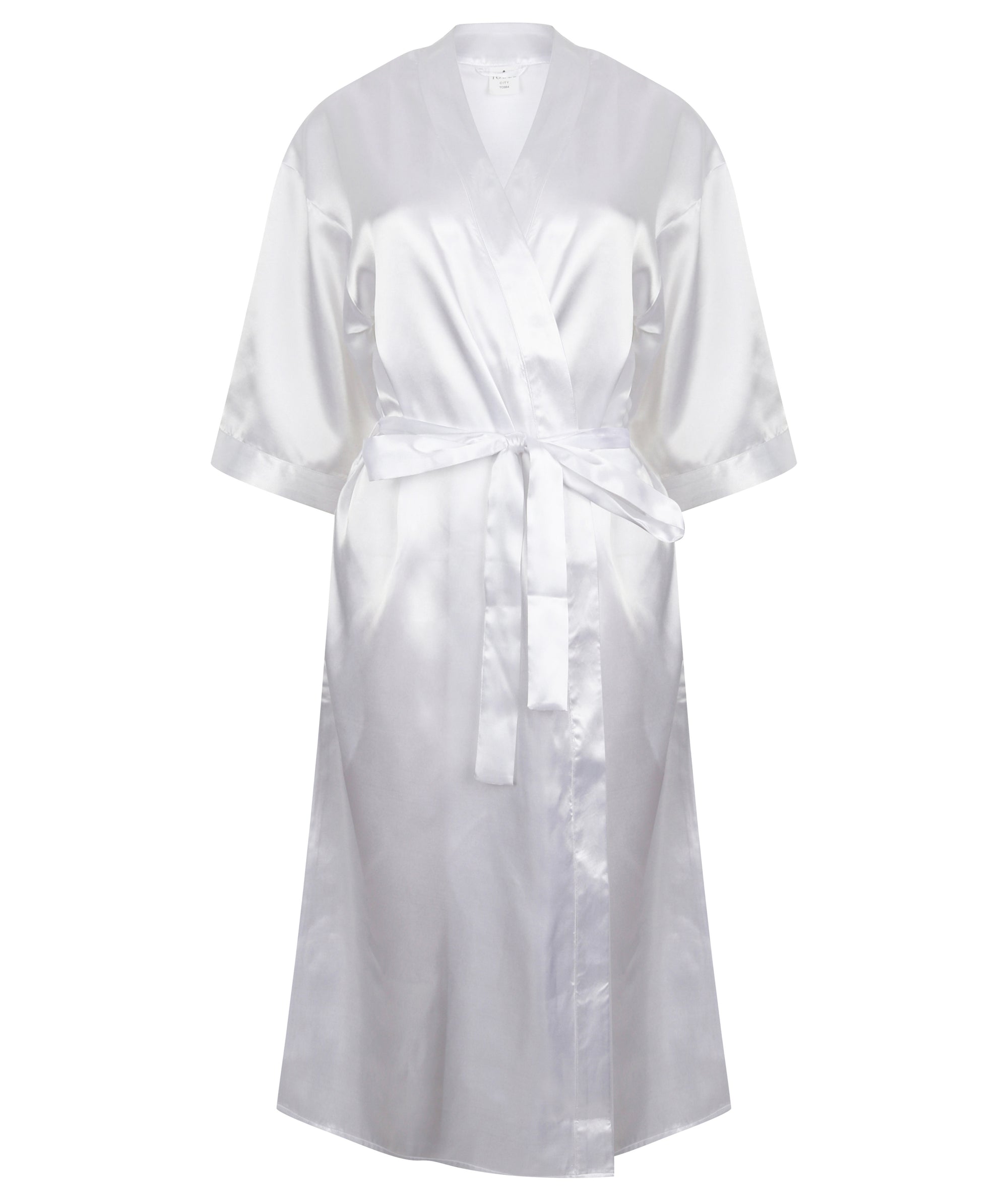 Womens Satin Kimono Robe - Personalise It
