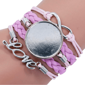 Leather Bracelet, Personalised Gift