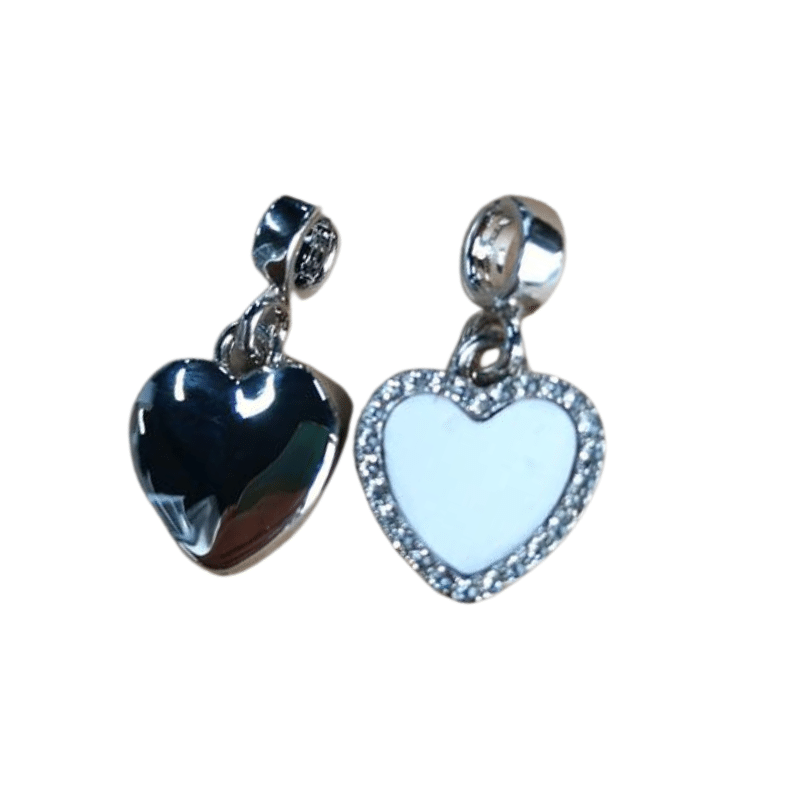 Heart Bracelet Charm, Personalised Gift