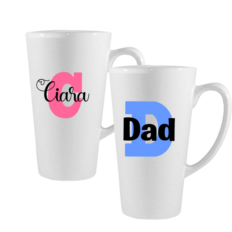 Latte Mug, Personalised Gift