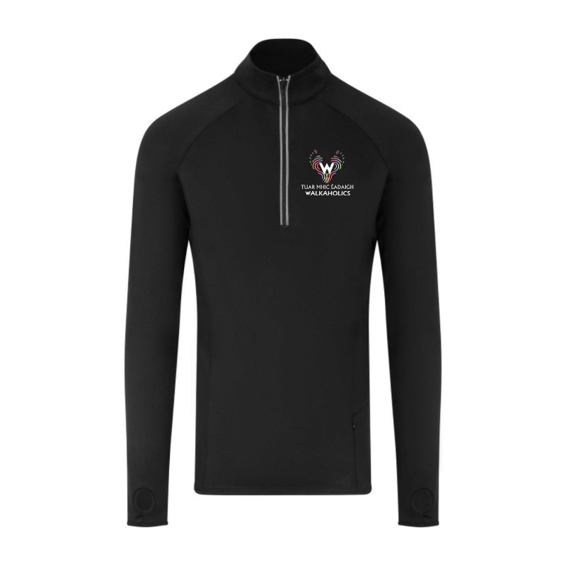 Walkaholics Cool Flex long half-zip top