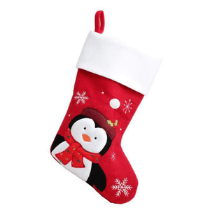 Deluxe White Topped Christmas Stockings, Personalised Gift