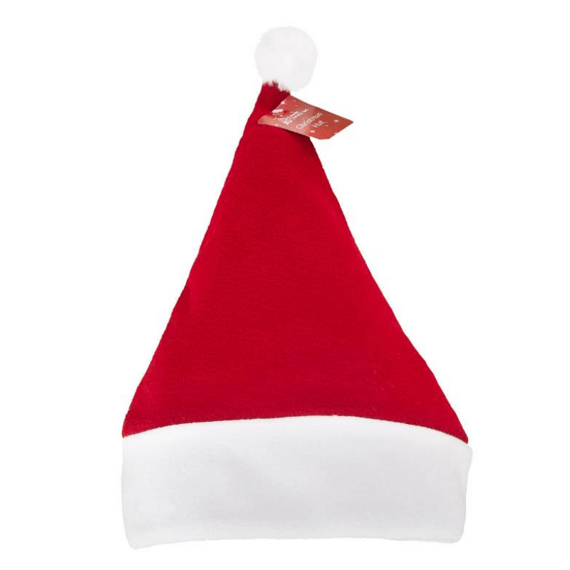 Deluxe Santa Hat With Pom Pom, Personalised Gift