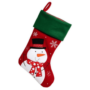 Deluxe Plush Green Top Christmas Stockings, Personalised Gift