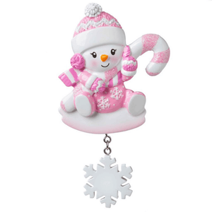 Snowbaby decoration, Personalised Gift