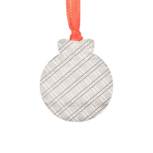 Metal Christmas Tree Bauble, Personalised Gift.