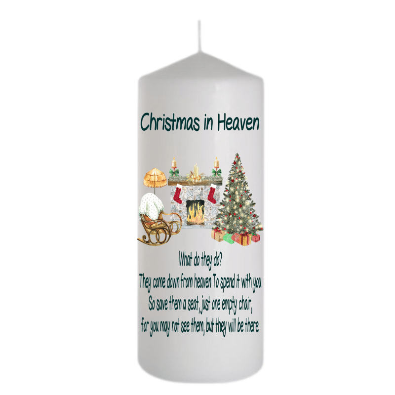 Rocking Chair Memorial Candle, Personalised Gift