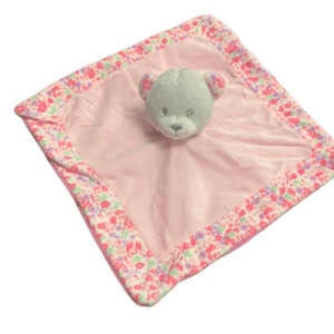 Bear Comforter With Design Border, Personalised Gift