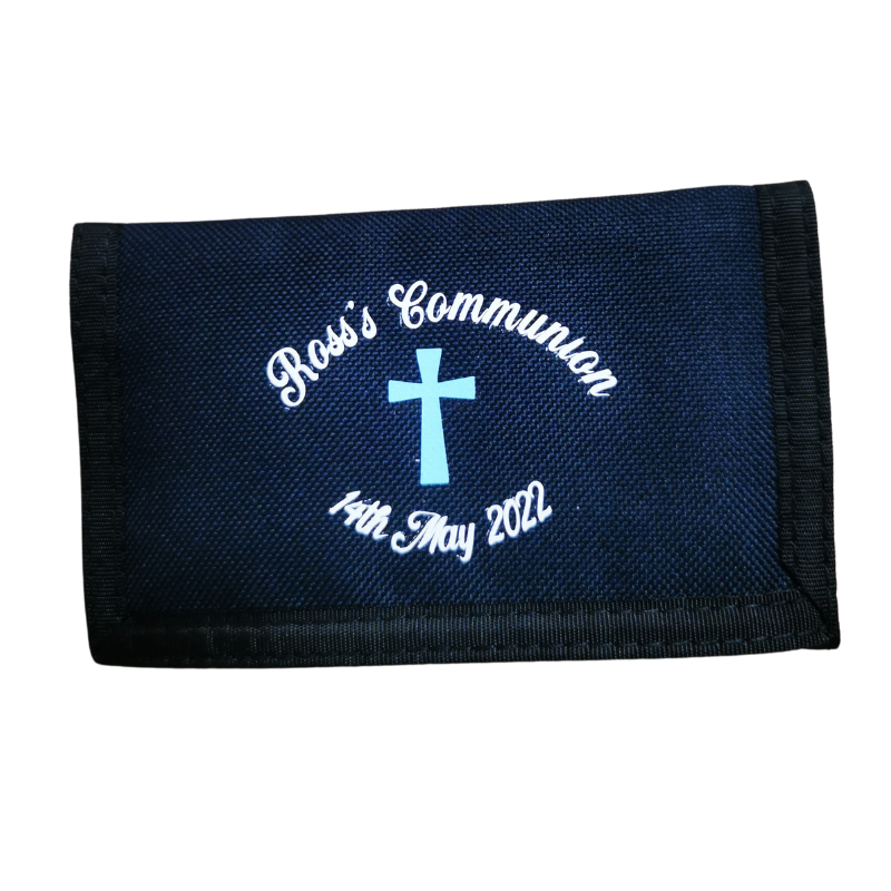 Communion Wallet, Personalised Gift
