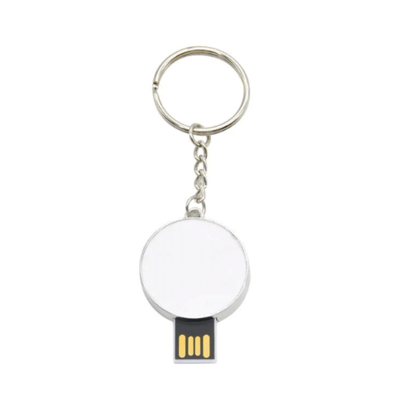 USB Flash Drive - 16 GB - Round, Personalised Gift