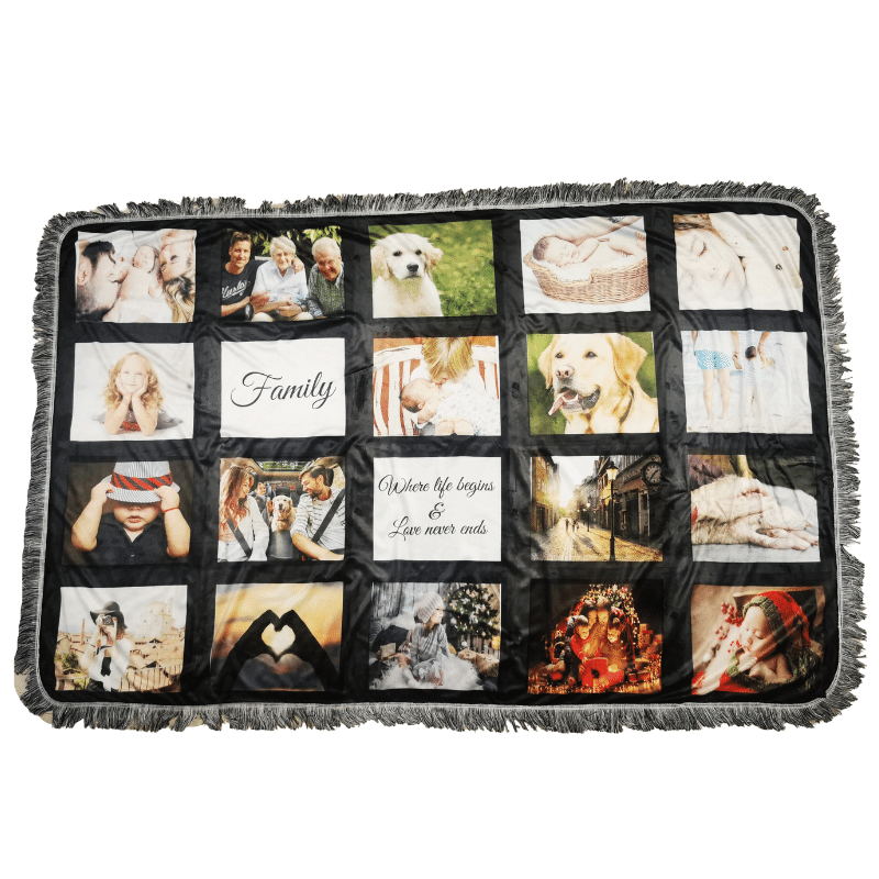 Photo Blanket, Personalised Gift