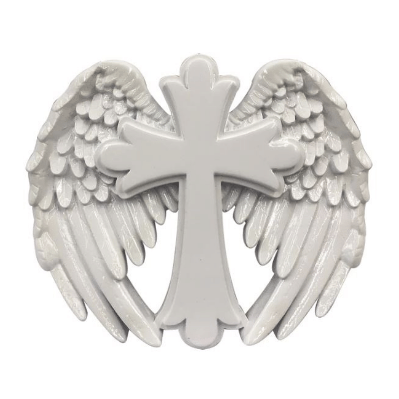 Cross With Wings, Personalised Gift