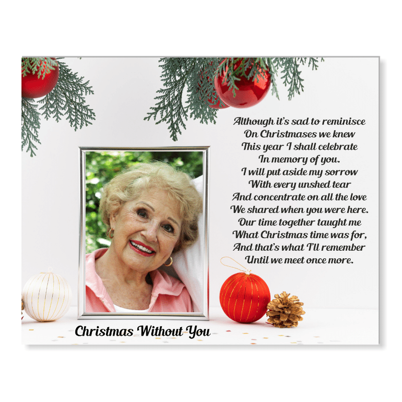 Christmas Memorial Grave Tile, Personalised Gift