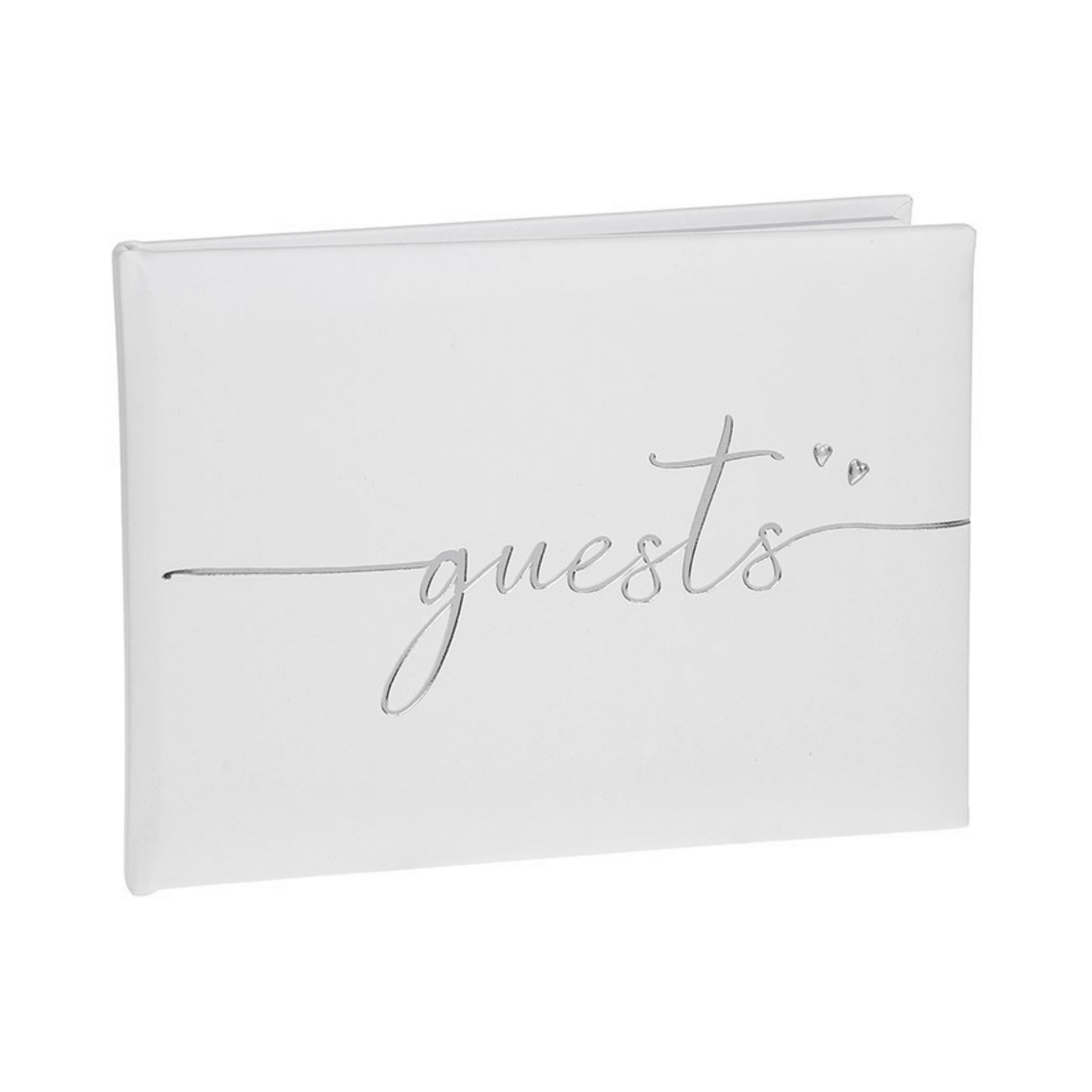 Modern Script Guest Book, Personalised Gift