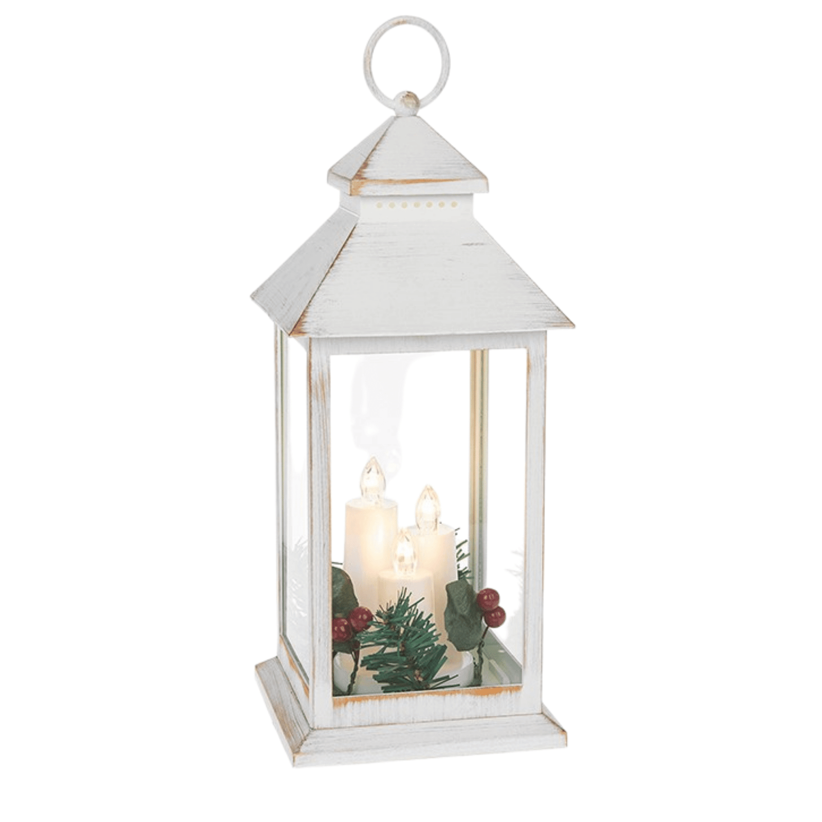 Christmas Flame Lantern, Personalised Gift