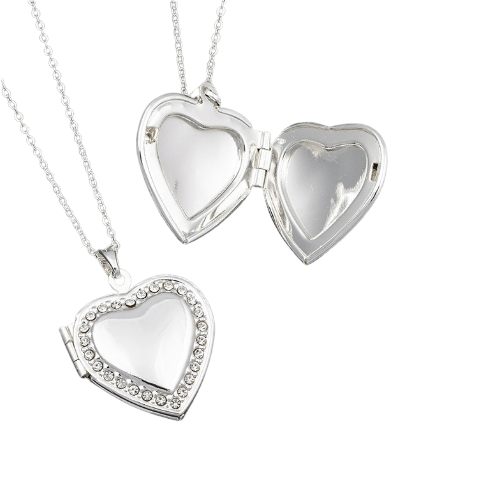 A Touch Of Sparkle Heart Locket, Personalised Gift