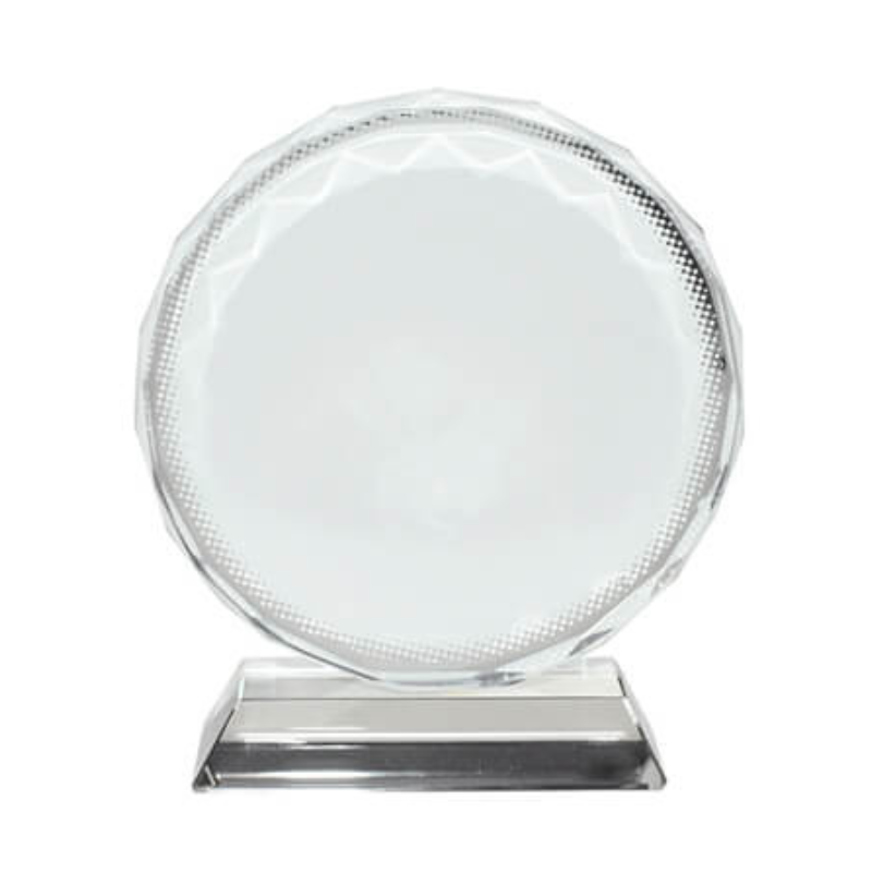 Round Shaped Crystal Personalised Gift