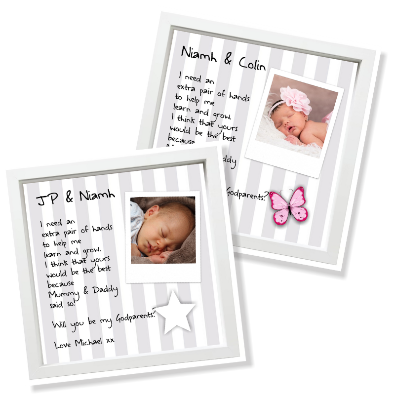 Godparent Frame, Personalised Gift