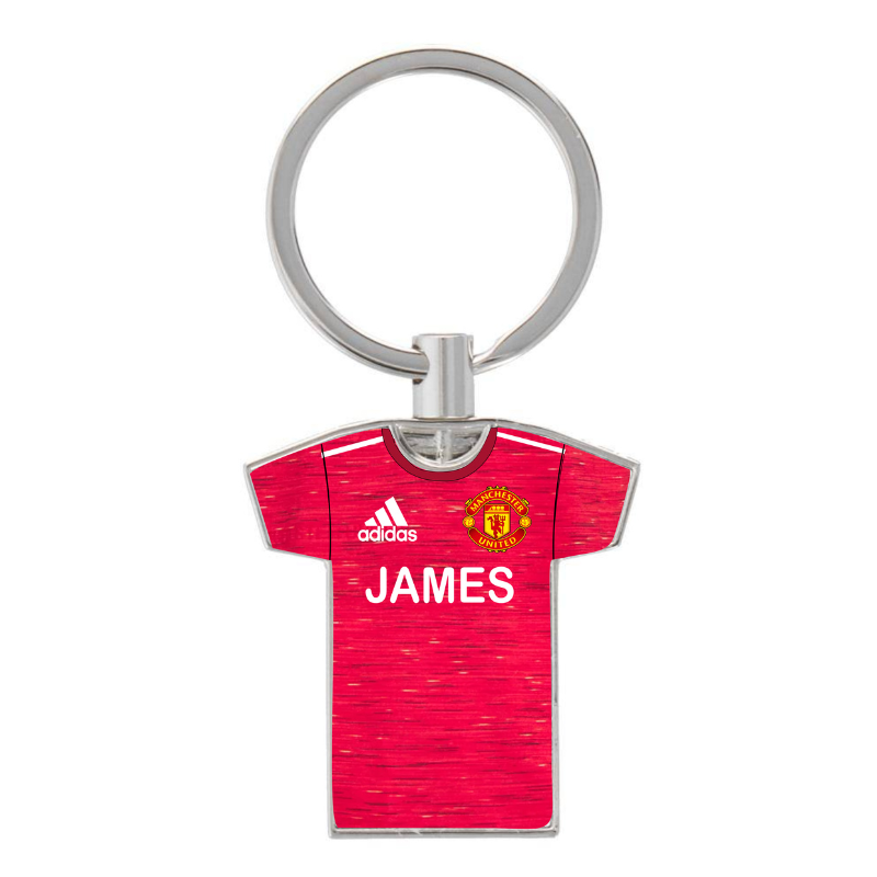 Man Utd Jersey Keyring, Personalised gift
