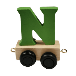 Colour Wooden Train and Track, Personalised Gift