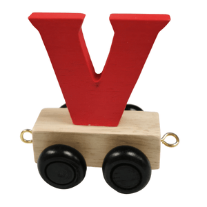 Colour Wooden Train and Track, Personalised Gift