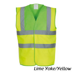 Hi-vis 2-band-and-braces waistcoat, Personalised Gift