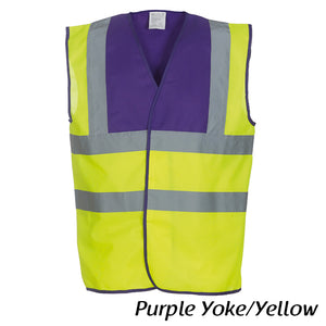 Hi-vis 2-band-and-braces waistcoat, Personalised Gift