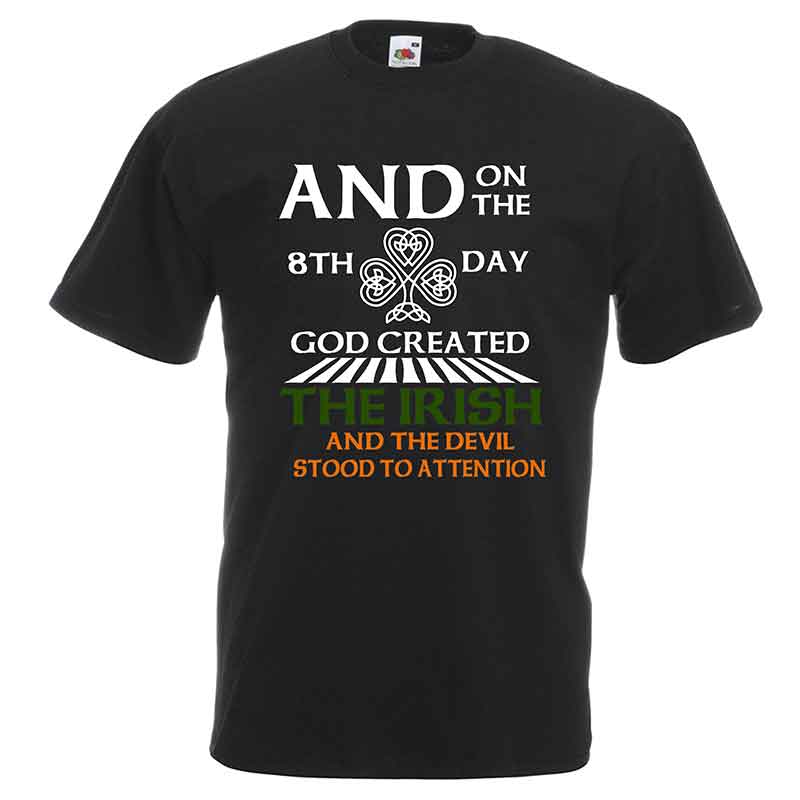 St Patricks Day T-Shirt Personalised Gift