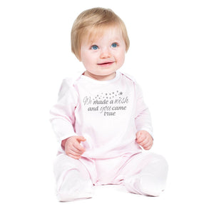 Long Sleeve Sleepsuit, Personalised Gift