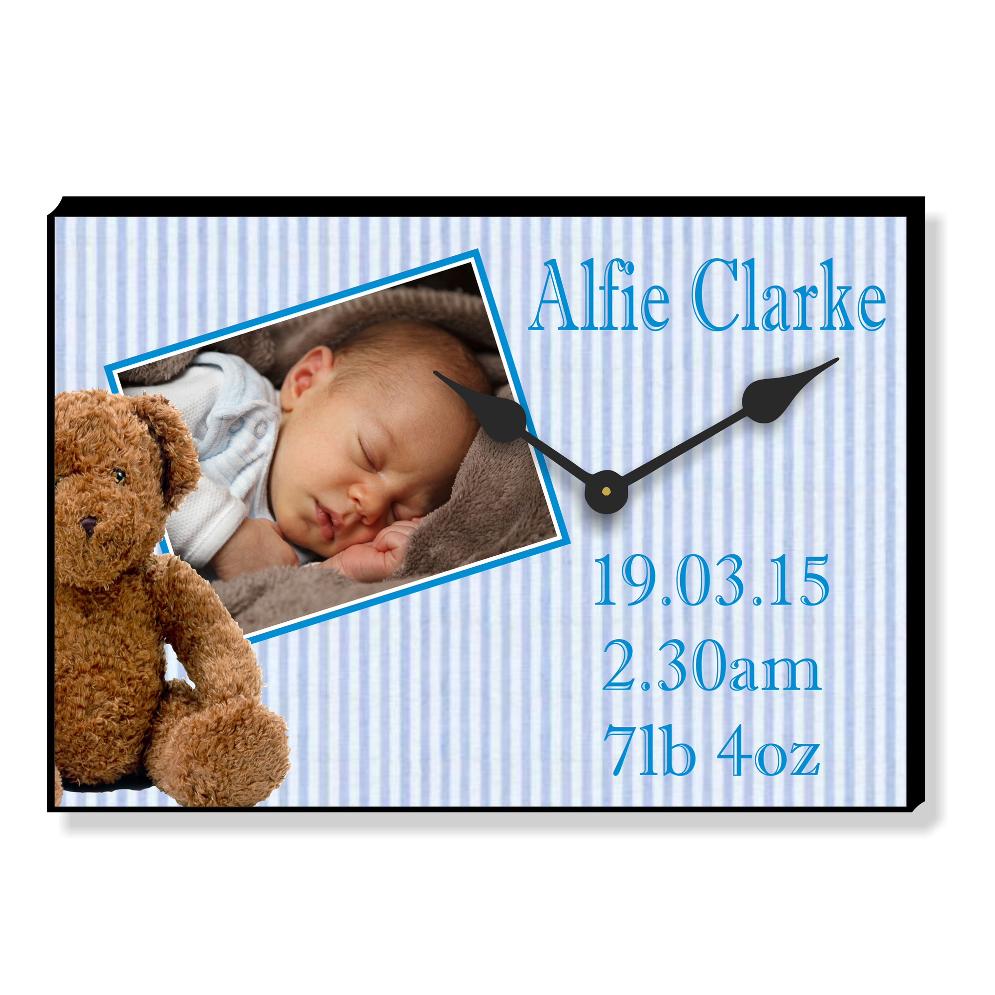 Personalised Baby Clock - Personalise It