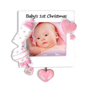 Christmas Baby Frame, Personalised Gift