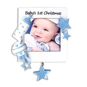 Christmas Baby Frame, Personalised Gift