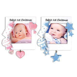 Christmas Baby Frame, Personalised Gift