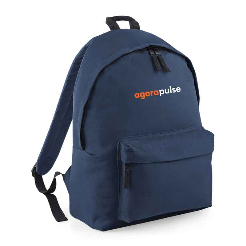 AgoraPulse Fashion Backpack Re Branded