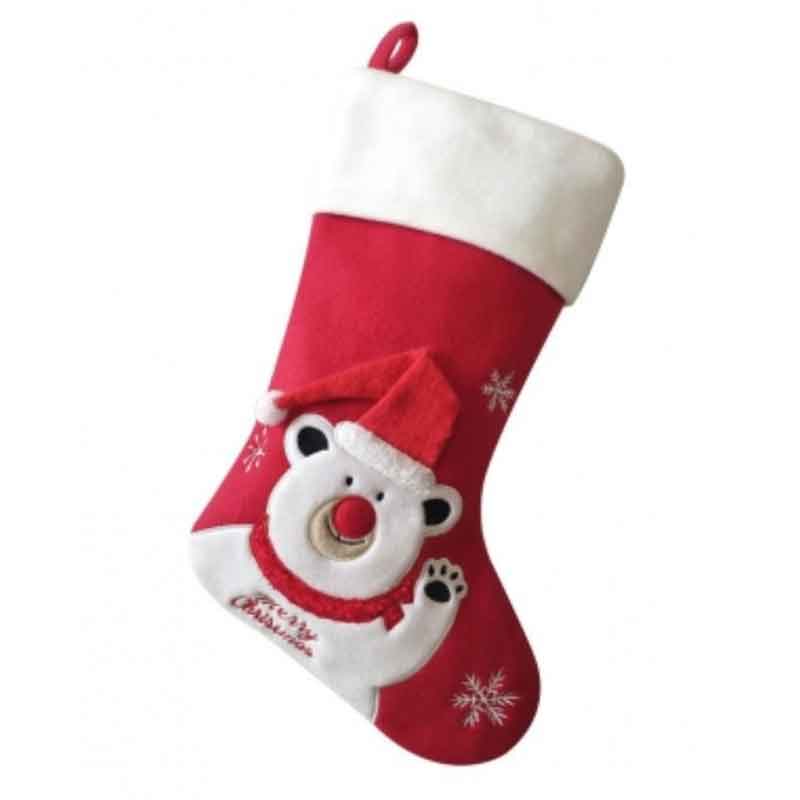 With Hat Christmas Stockings - Personalise It