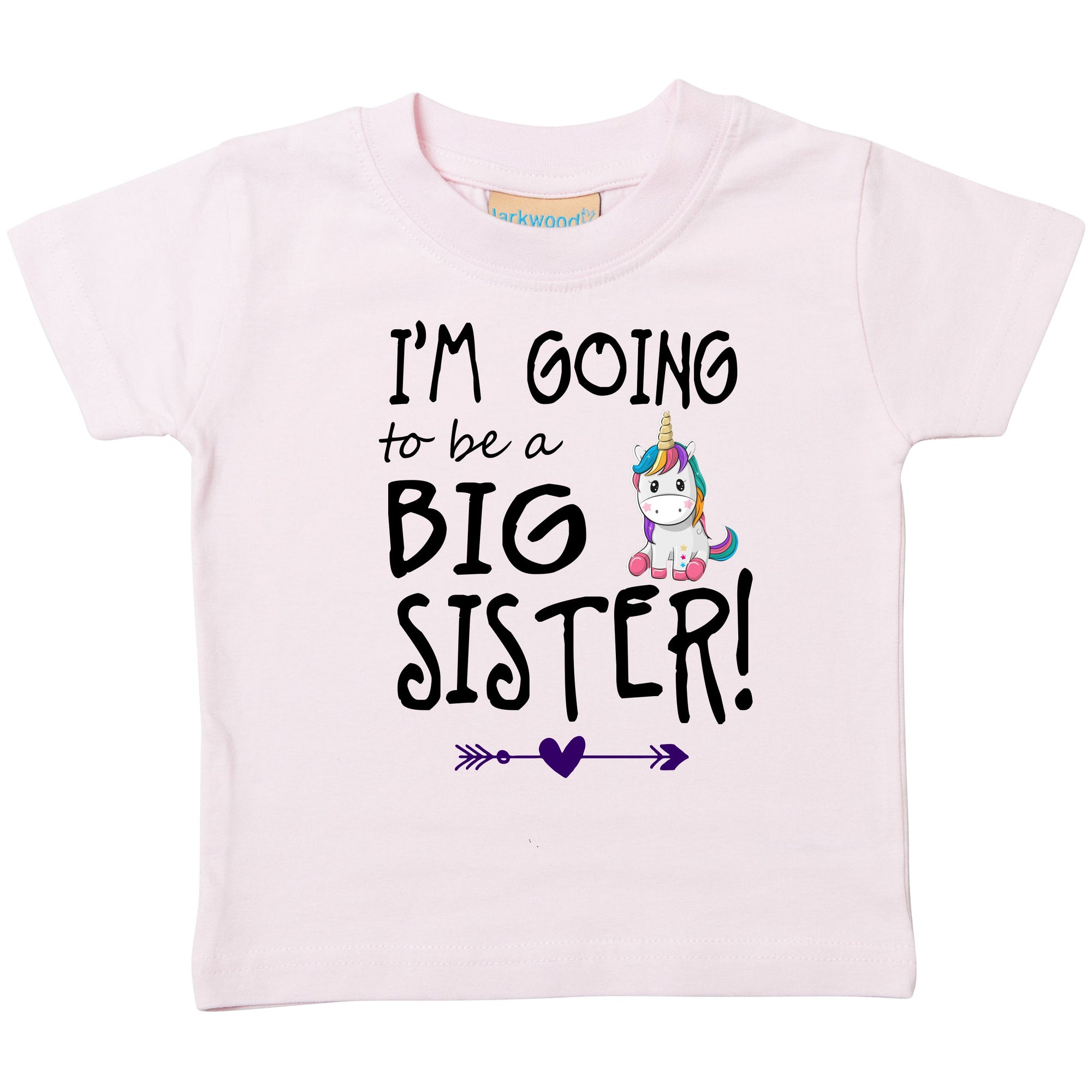 Big Sister (Unicorn) t-shirt, Personalised Gift