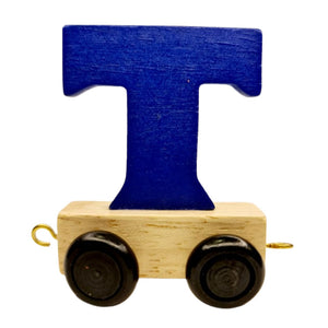 Colour Wooden Train and Track, Personalised Gift