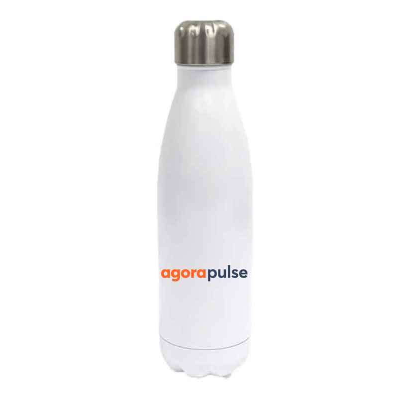 AgoraPulse Water Bottle Re Branded