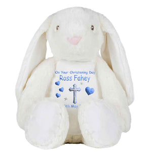 Christening Bunny Personalised Gift