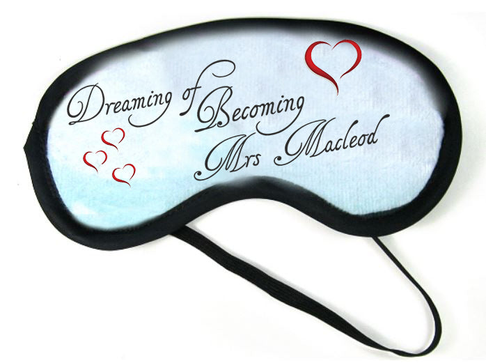 Eye Mask - Personalise It